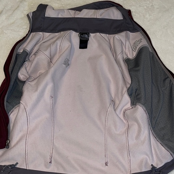 The North Face Womens Red Fleece Windwall Hoodie
Jacket Full Zip Zip Pockets xs - Picture 5 of 8
